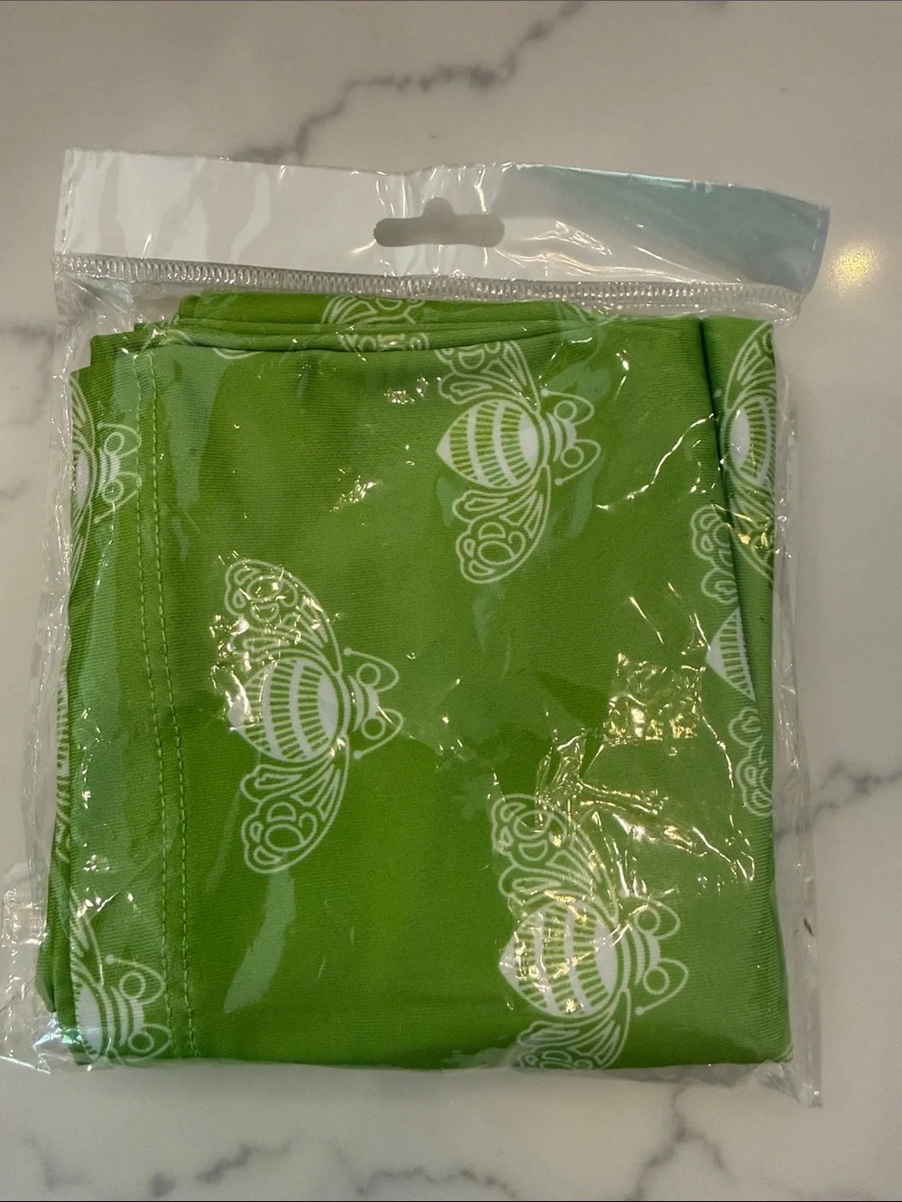 Patron Tequila / Bee Green Neck Gaiter, New, 10” x 17 & 1/2”